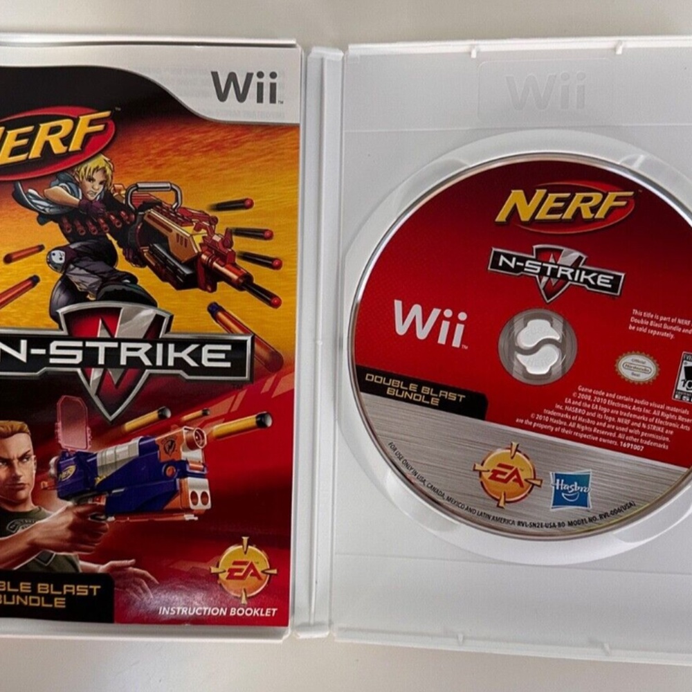 NERF N-Strike Game for Nintendo Wii